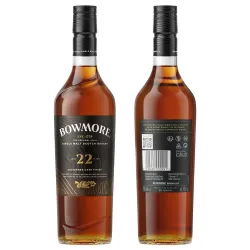 Bowmore 22 Year Old Islay Single Malt Scotch Whisky, Travel Exclusive 