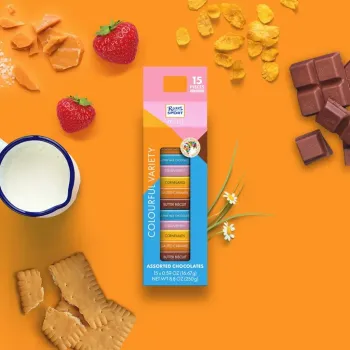 Ritter Sport Mini Colourful Variety Pink Tower II250 G