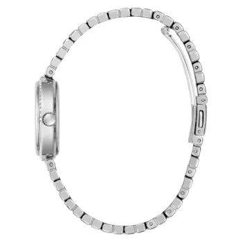 Guess Women White Recycled Steel Watch