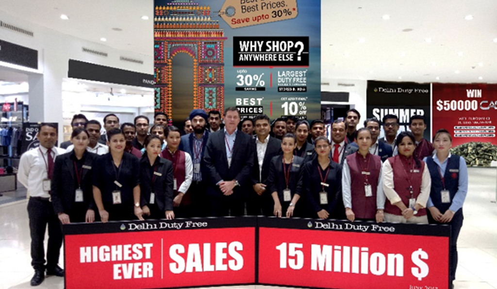 Higher and higher: Delhi Duty Free posts record daily and monthly sales